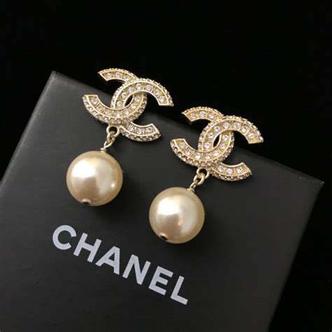 chanel inspired earrings cheap.